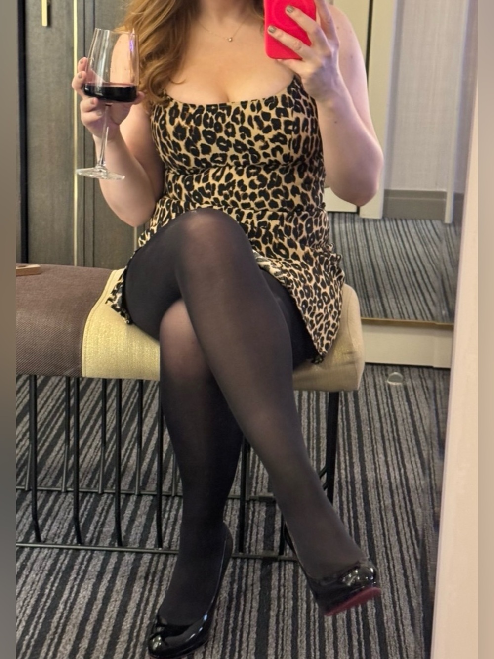 Reformation Noha Mini Dress Leopard Print Side Slit | Size 4 | Like New